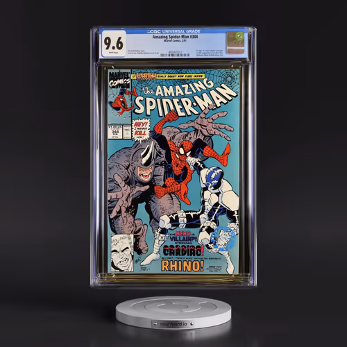 Amazing Spider-Man #344 CGC 9.6 White Pages (Marvel Comics, 2/91) - Universal