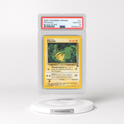 1999 Black Star Promos #27 Pikachu - The Power of One (PSA 10 GEM MINT)