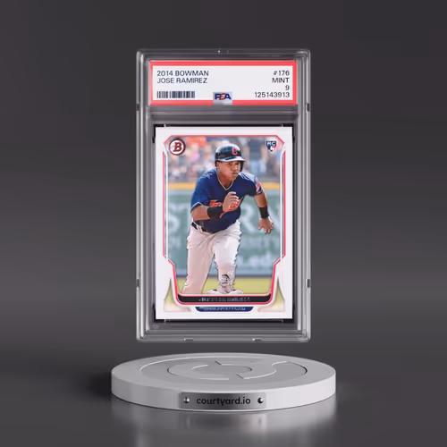 2014 Bowman #176 Jose Ramirez (PSA 9 MINT)