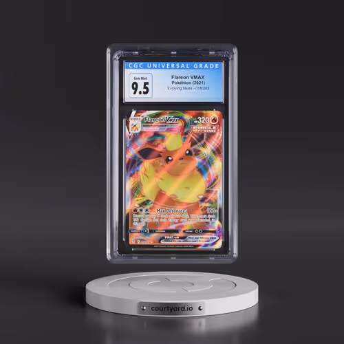 2021 Evolving Skies #018/203 Flareon VMAX - Holo (CGC 10 GEM MINT)