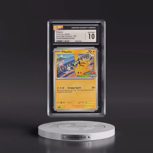2023 Black Star Promos - Scarlet & Violet SVP EN #190 Pikachu - World Championships (CGC 10 GEM MINT