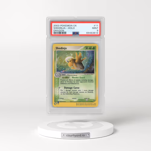 2003 Pokémon EX Dragon #11 Shedinja - Holo (PSA 9 MINT)