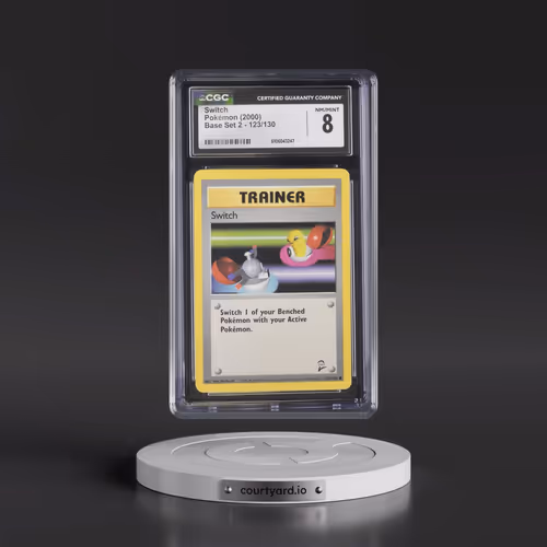 2000 Base Set 2 #123/130 Switch (CGC 8 NM-MT)