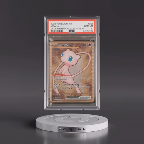 2023 Pokémon 151 Ultra-Premium Collection #205 Mew EX - Holo (PSA 10 GEM MINT)