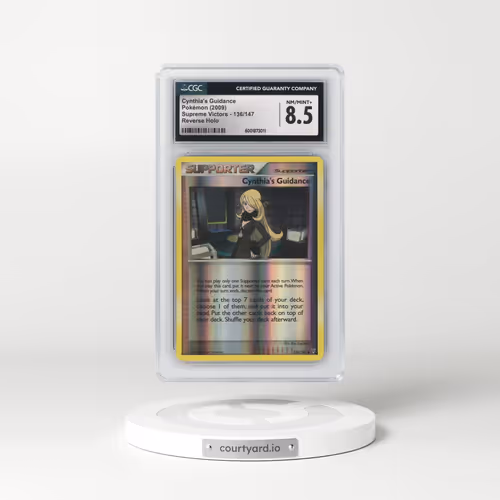 2009 Supreme Victors #136/147 Cynthia's Guidance - Reverse Holo (CGC 8.5 NM-MT+)