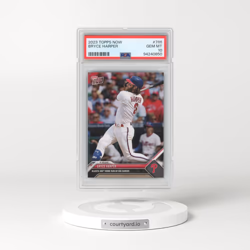 2023 Topps Now #786 Bryce Harper (PSA 10 GEM MINT)