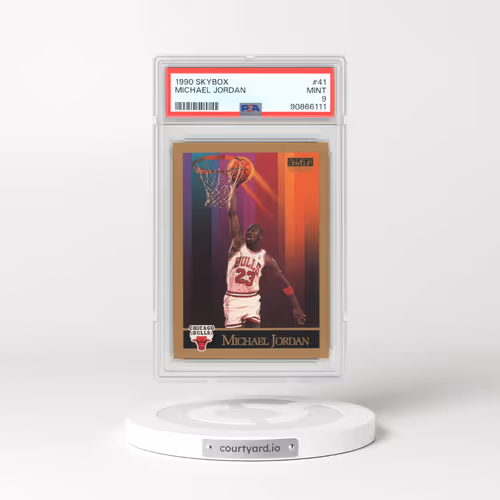 1990 Skybox #41 Michael Jordan (PSA 9 MINT)