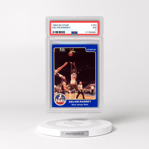 1983-84 Star #153 Kelvin Ransey (PSA 7 NM)
