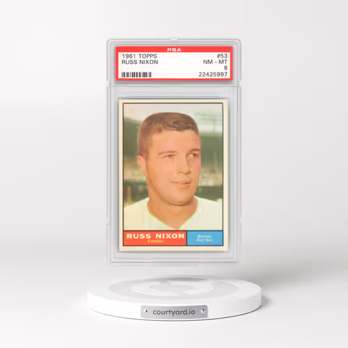 1961 Topps #53 Russ Nixon (PSA 8 NM-MT)