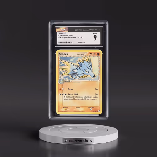 2006 EX Dragon Frontiers #37/101 Seadra δ (CGC 9 MINT)
