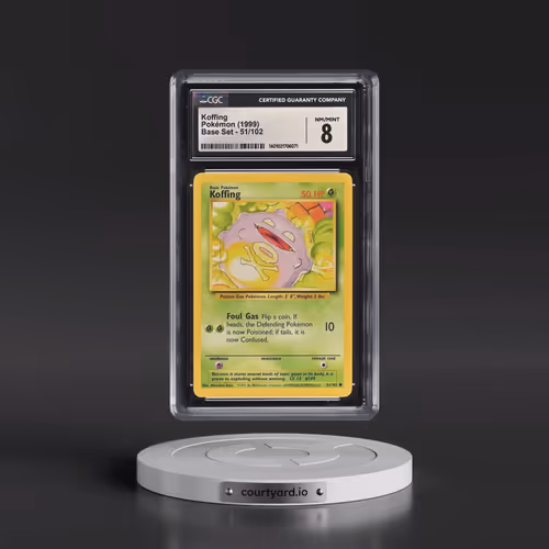 1999 Base Set #51/102 Koffing (CGC 8 NM-MT)