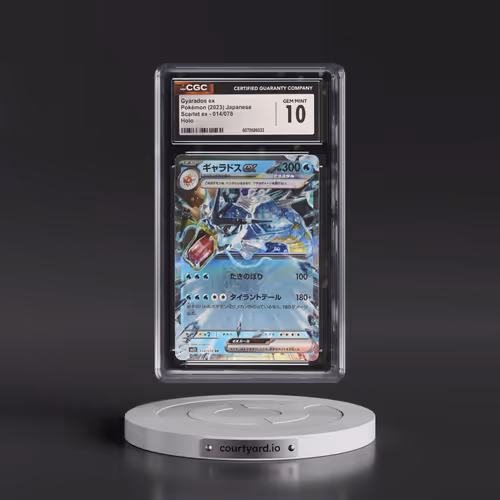 2023 Scarlet ex #014/078 Gyarados ex - Holo (CGC 10 GEM MINT)