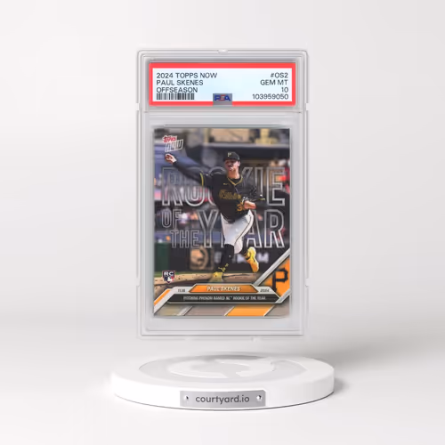 2024 Topps Now Offseason #OS2 Paul Skenes (PSA 10 GEM MINT)