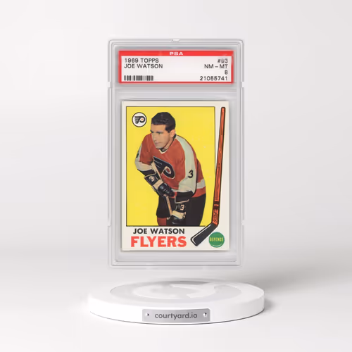 1969 Topps #93 Joe Watson (PSA 8 NM-MT)