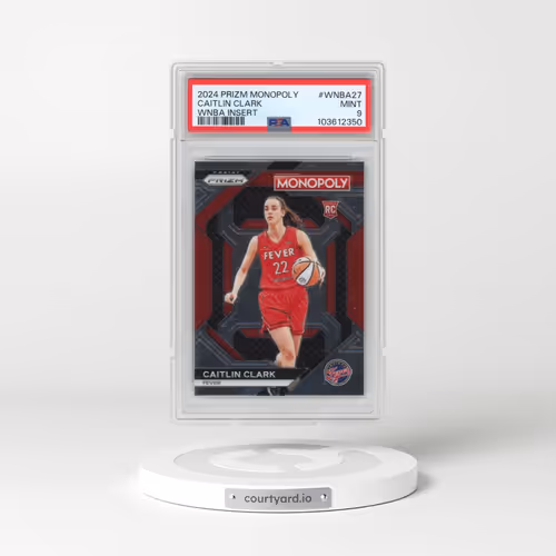 2024 Panini Prizm Monopoly WNBA Insert #WNBA27 Caitlin Clark (PSA 9 MINT)