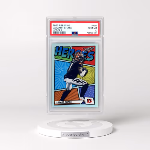 2022 Panini Prestige Heroes #H14 JA'Marr Chase (PSA 10 GEM MINT)
