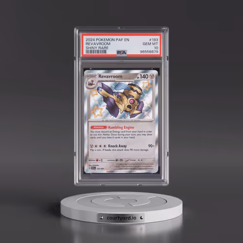 2024 Pokémon Paf EN-Paldean Fates #193 Revavroom - Shiny Rare (PSA 10 GEM MINT)