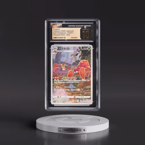 2021 Dark Phantasma #072/071 Parasect - Character Rare Holo (CGC 10 PRISTINE)