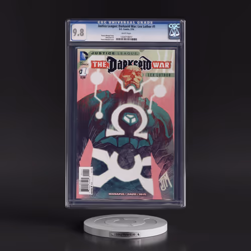 Justice League: Darkseid War: Lex Luthor #1 CGC 9.8 White Pages (DC Comics, 2/16) - Universal
