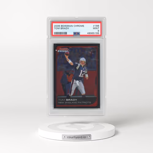 2006 Bowman Chrome #166 Tom Brady (PSA 9 MINT)