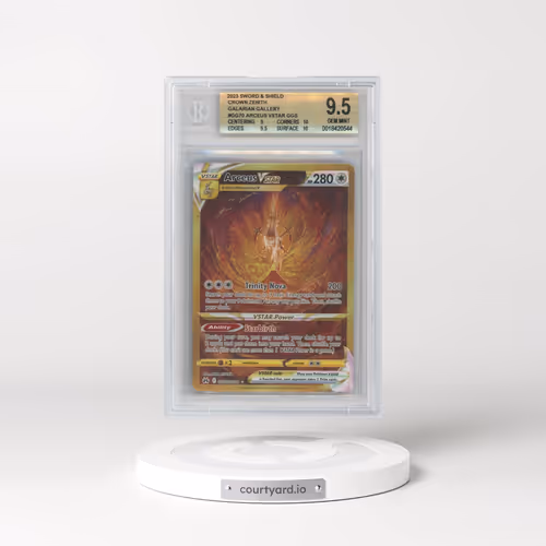 2023 Crown Zenith #GG70 Arceus VSTAR - Galarian Gallery Holo (BGS 9.5 GEM MINT)