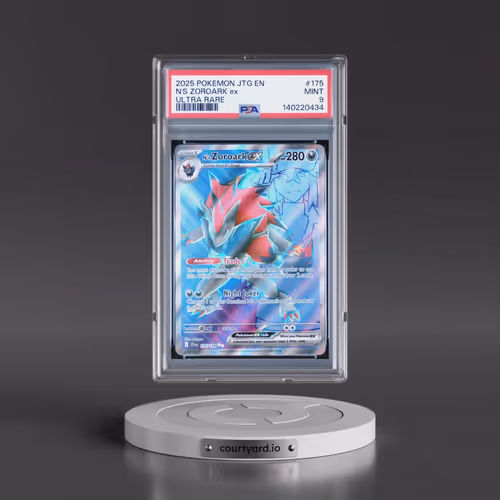 2025 Pokémon Jtg EN-Journey Together #175 N's Zoroark EX - Holo Ultra Rare (PSA 9 MINT)