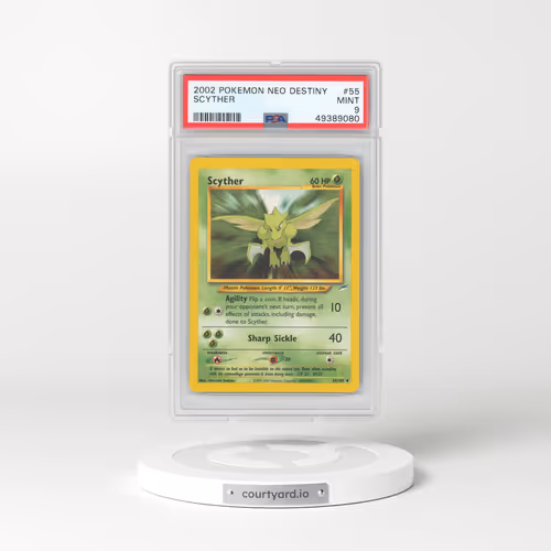 2002 Neo Destiny #55 Scyther (PSA 9 MINT)