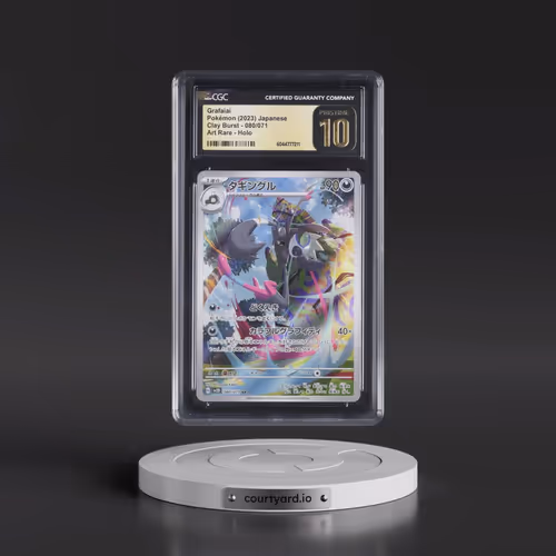 2023 Clay Burst #080/071 Grafaiai - Art Rare Holo (CGC 10 PRISTINE)