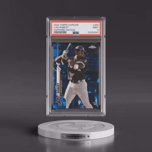 2020 Topps Chrome Sapphire Edition #392 Luis Robert (PSA 9 MINT)