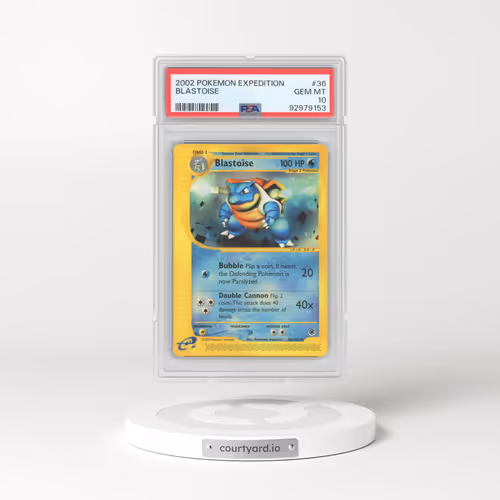 2002 Expedition #36 Blastoise (PSA 10 GEM MINT)