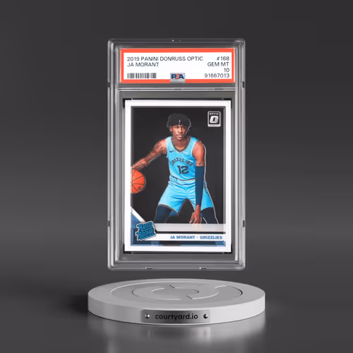 2019 Panini Donruss Optic #168 Ja Morant (PSA 10 GEM MINT)