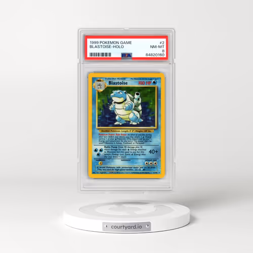 1999 Pokémon Game #2 Blastoise - Holo (PSA 8 NM-MT)