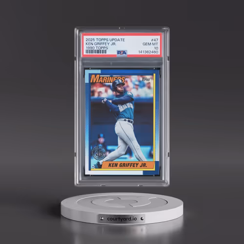 2025 Topps Update 1990 Topps Baseball #47 Ken Griffey Jr (PSA 10 GEM MINT)