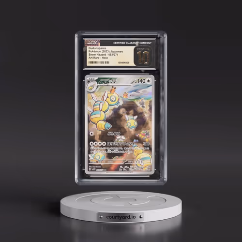 2023 Snow Hazard #083/071 Dudunsparce - Art Rare (CGC 10 PRISTINE)