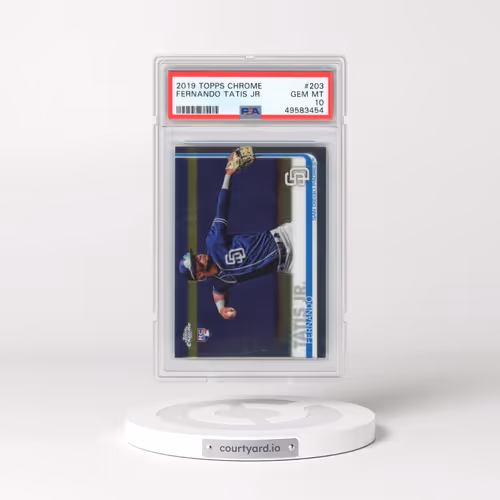 2019 Topps Chrome #203 Fernando Tatis Jr. (PSA 10 GEM MINT)