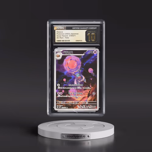2023 Pokémon Sv2p-Snow Hazard #079 Rabsca - Art Rare (CGC 10 PRISTINE)