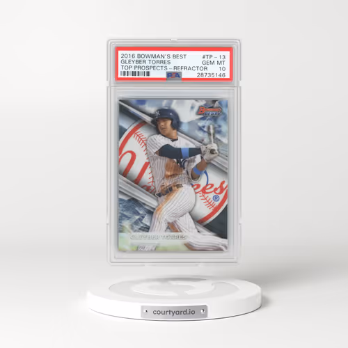 2016 Bowman's Best Top Prospects #TP-13 Gleyber Torres - Refractor (PSA 10 GEM MINT)
