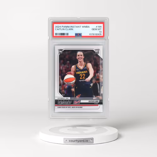 2024 Panini Instant WNBA #198 Caitlin Clark (PSA 10 GEM MINT)