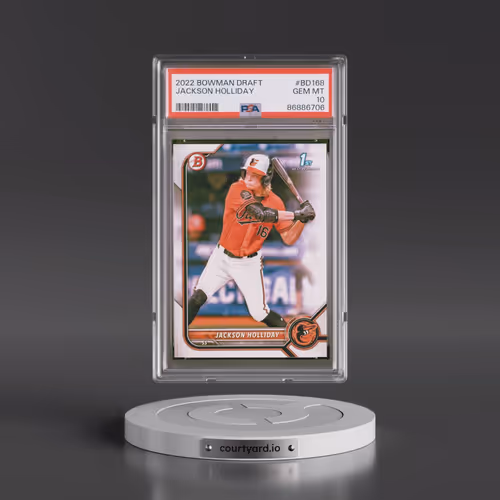 2022 Bowman Draft #BD168 Jackson Holliday (PSA 10 GEM MINT)