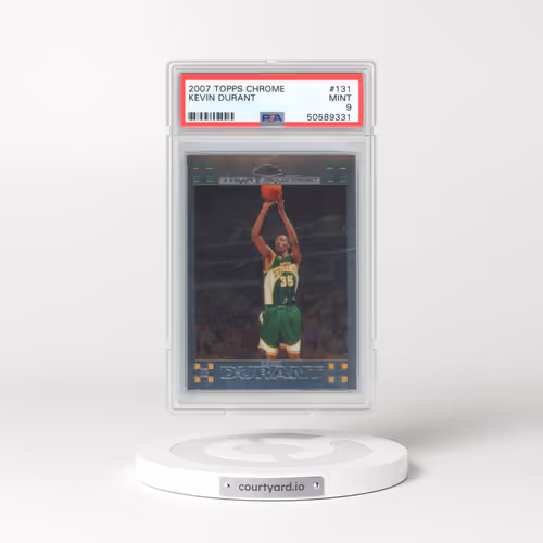 2007 Topps Chrome #131 Kevin Durant (PSA 9 MINT)