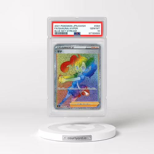 2021 Pokémon Sword & Shield Blue Sky Stream #084 Shauna-Hyper - Full Art (PSA 10 GEM MINT)