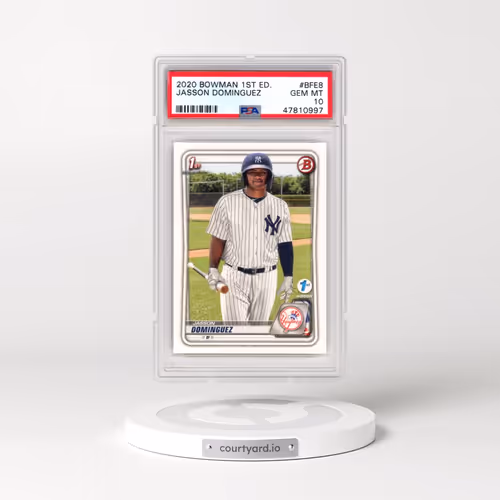 2020 Bowman 1st Edition #BFE8 Jasson Dominguez (PSA 10 GEM MINT)
