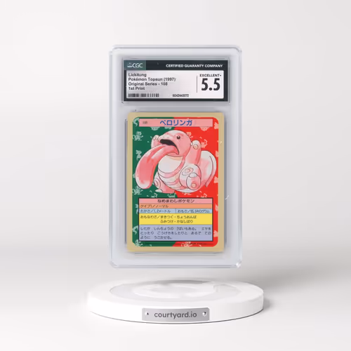 1997 (Only One Pokémon) Original Series #108 Lickitung - (Blue Back) 1st Print (CGC 5.5 EX+)