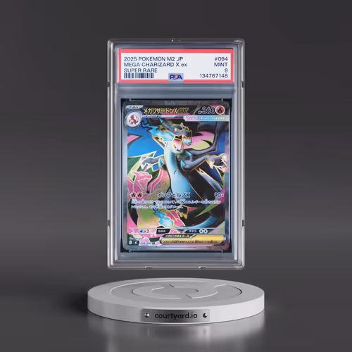 2025 Pokémon M2-Inferno X #094 Mega Charizard X EX - Holo Super Rare (PSA 9 MINT)