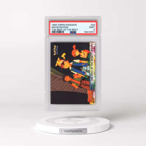 1999 Topps Pokémon the Movie Edt #20 Movie Edition - The Best of the Best (PSA 9 MINT)