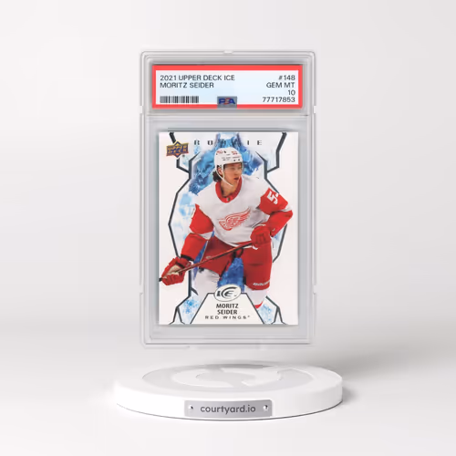2021 Upper Deck Ice #148 Moritz Seider (PSA 10 GEM MINT)