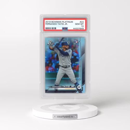 2019 Bowman Platinum #23 Fernando Tatis Jr. (PSA 10 GEM MINT)