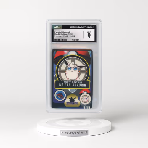 1998 Pokémon - Part 2 #040 Pukurin (Wigglytuff) (CGC 9 MINT)