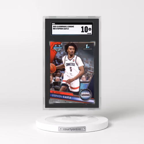 2023 Bowman U Chrome #88 Stephon Castle (SGC 10 GEM MINT)