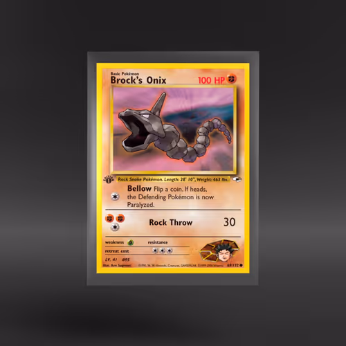 Gym Heroes #69/132 Brock's Onix